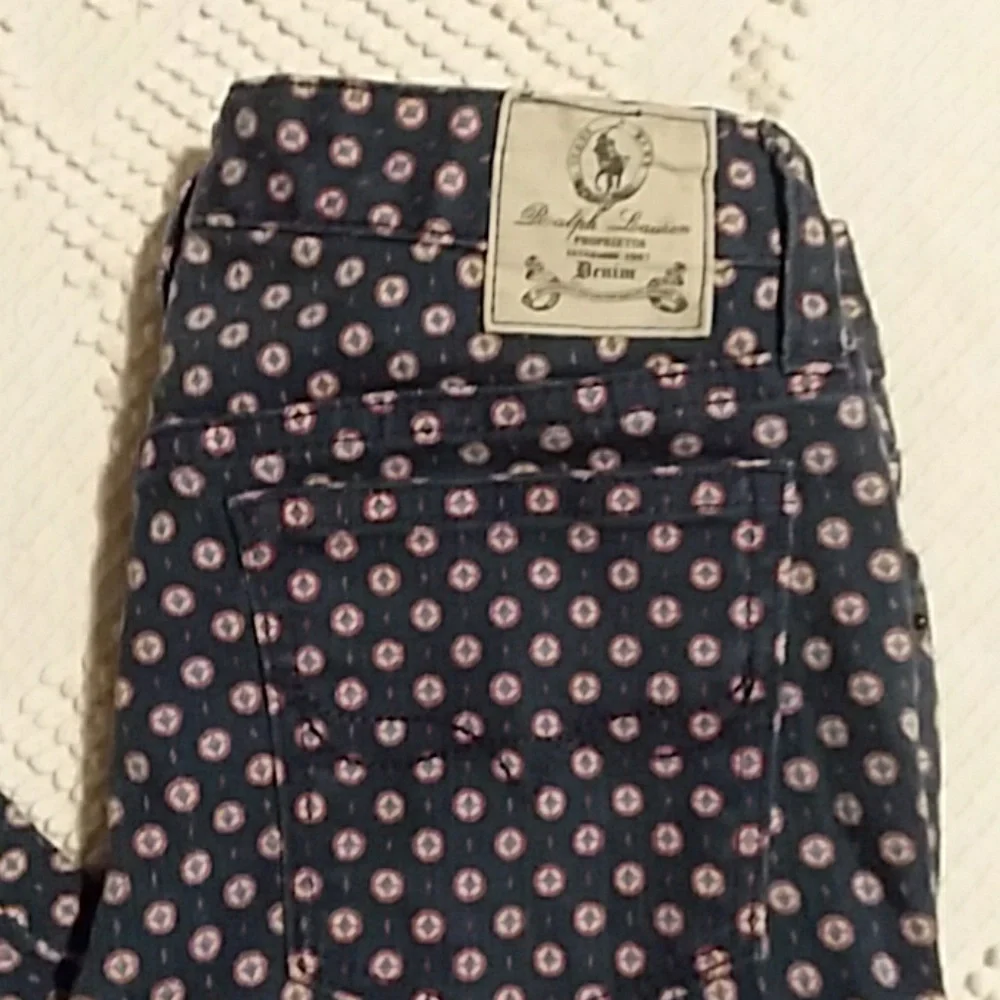 Ralph Lauren Cropped Skinny Jeans